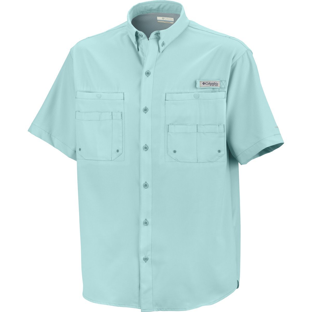 Image of Columbia Tamiami II Short-Sleeve Shirt - Men's Gulf Stream, XXL