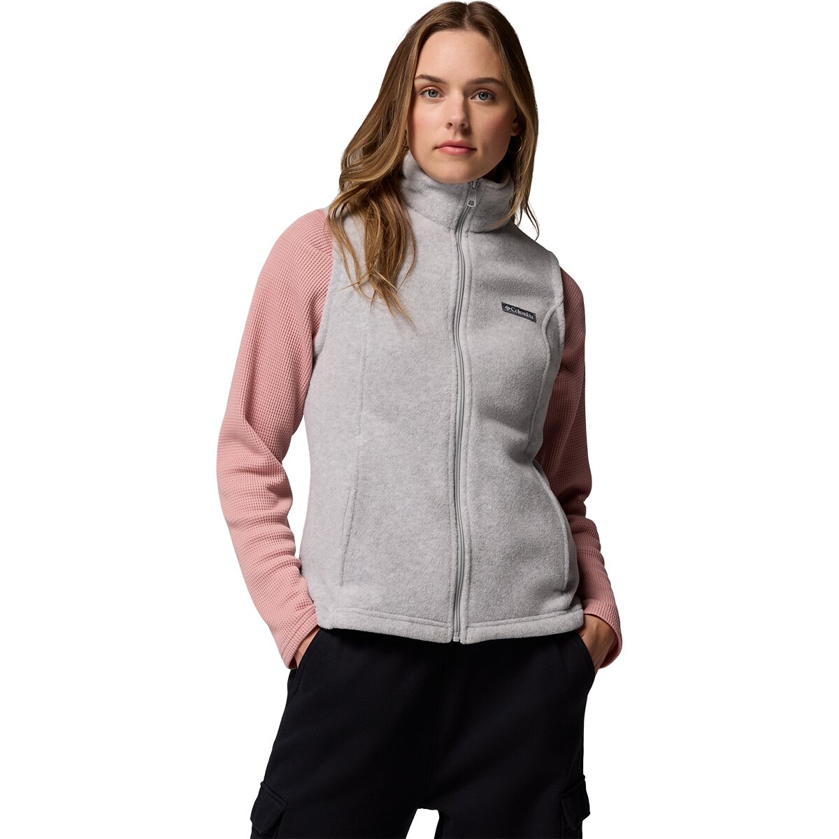 Image of Columbia Benton Springs Vest - Women's Cirrus Grey Heather, S