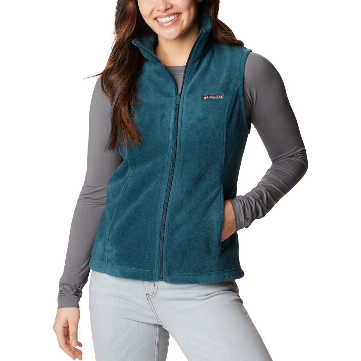 Columbia Benton Springs Vest - Women's Night Wave, M
