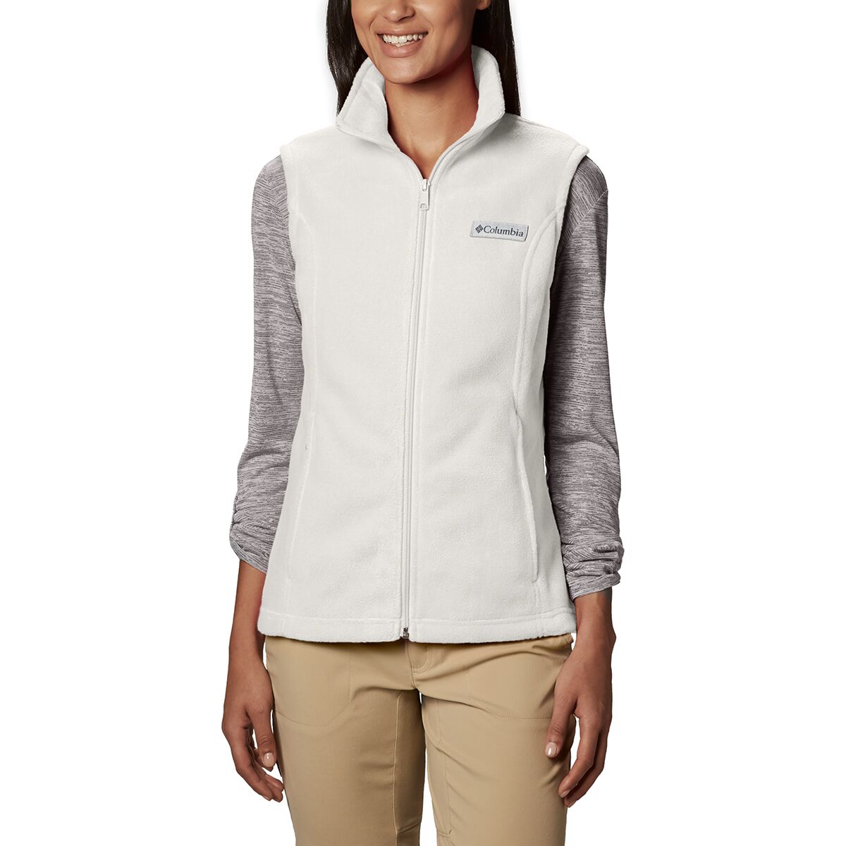Image of Columbia Benton Springs Vest - Women's Sea Salt, S