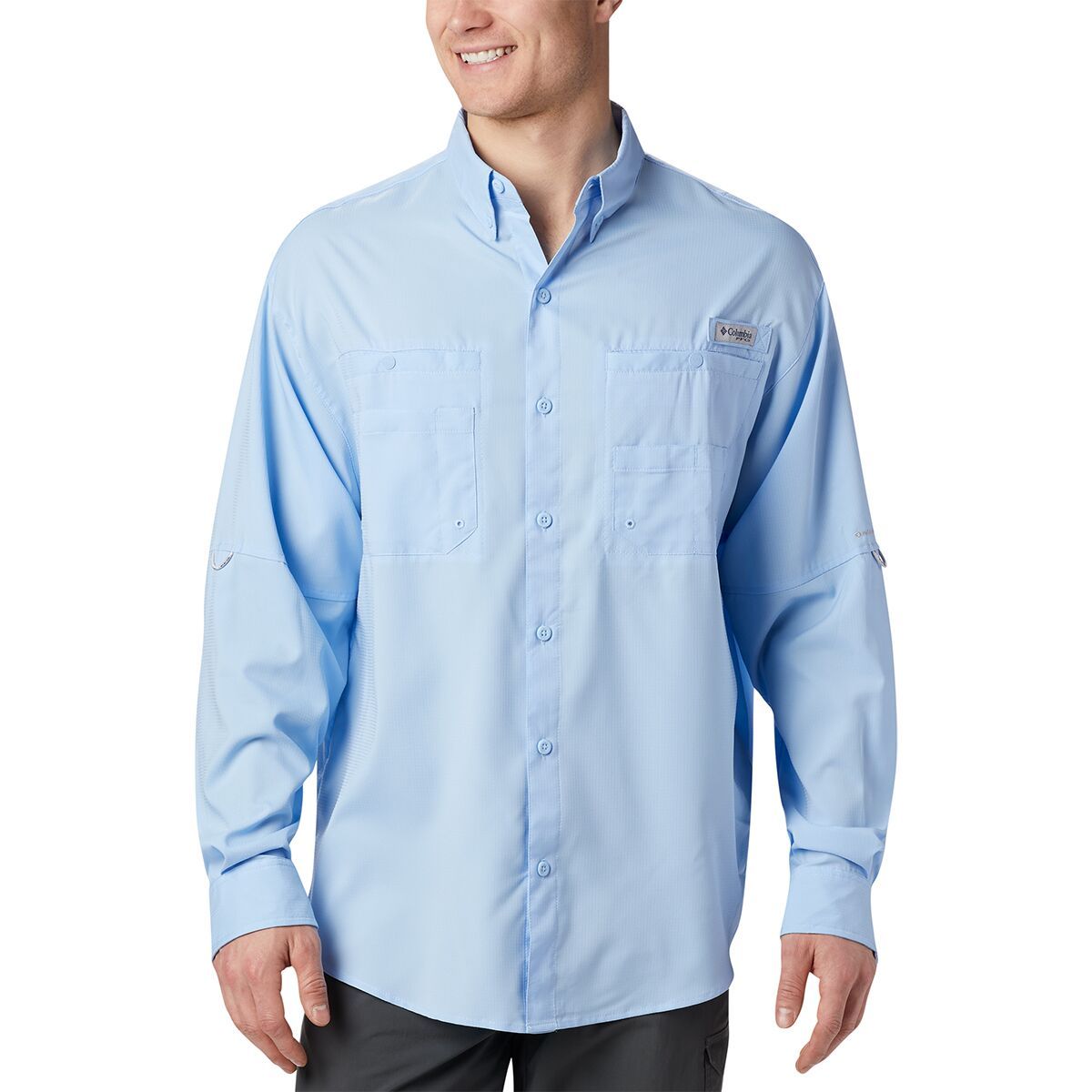 Image of Columbia Tamiami II Long-Sleeve Shirt - Men's Sail, XL