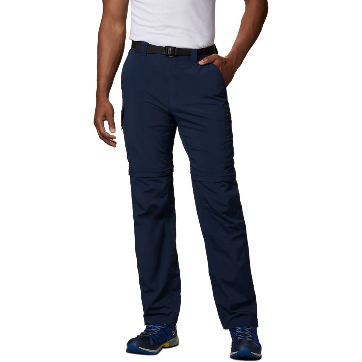 Image of Columbia Silver Ridge Convertible Pant - Men's Collegiate Navy, 32x30