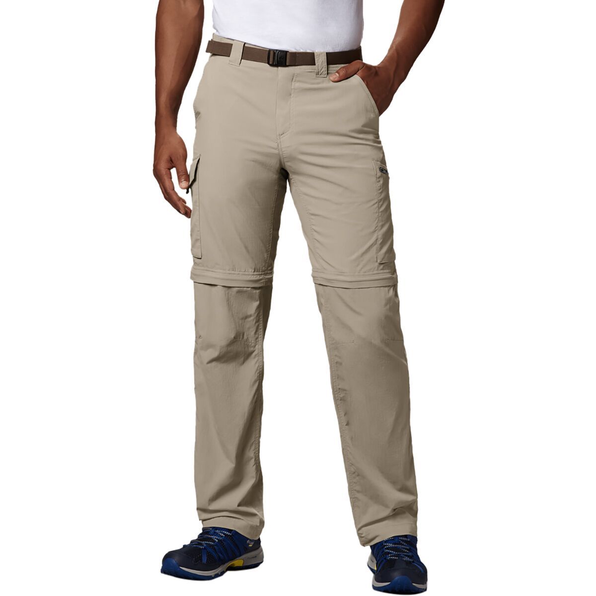 Columbia Silver Ridge Convertible Pant - Men's Fossil, 40x30