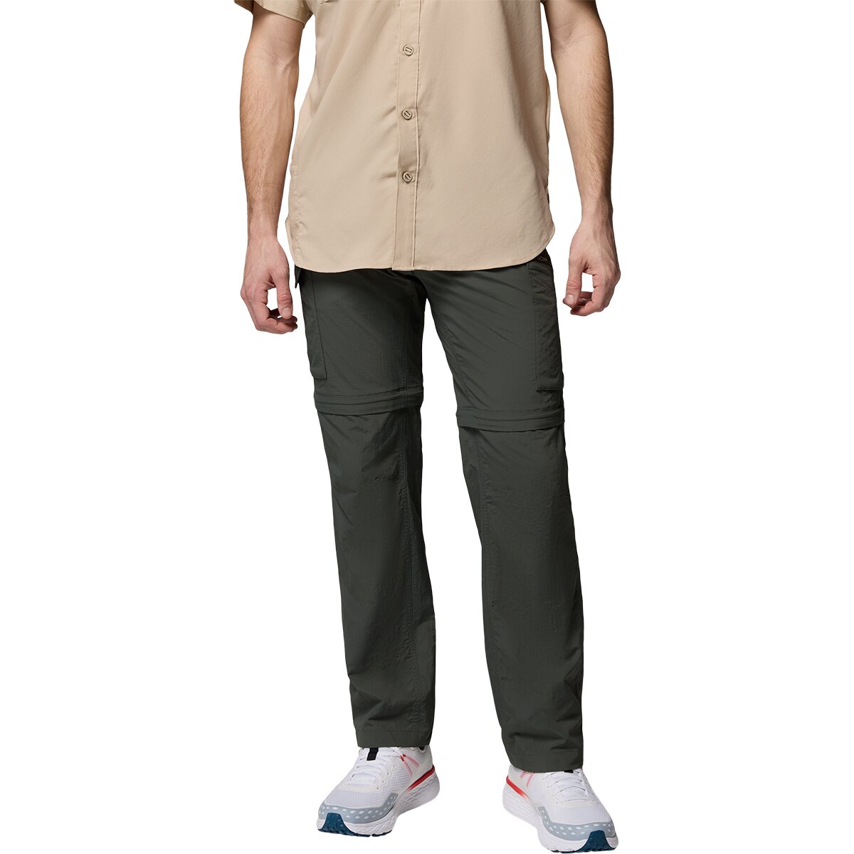 Image of Columbia Silver Ridge Convertible Pant - Men's Gravel, 30x32