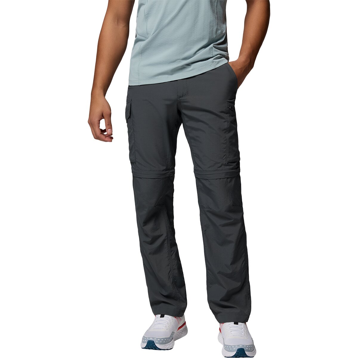 Image of Columbia Silver Ridge Convertible Pant - Men's Grill, 30x34