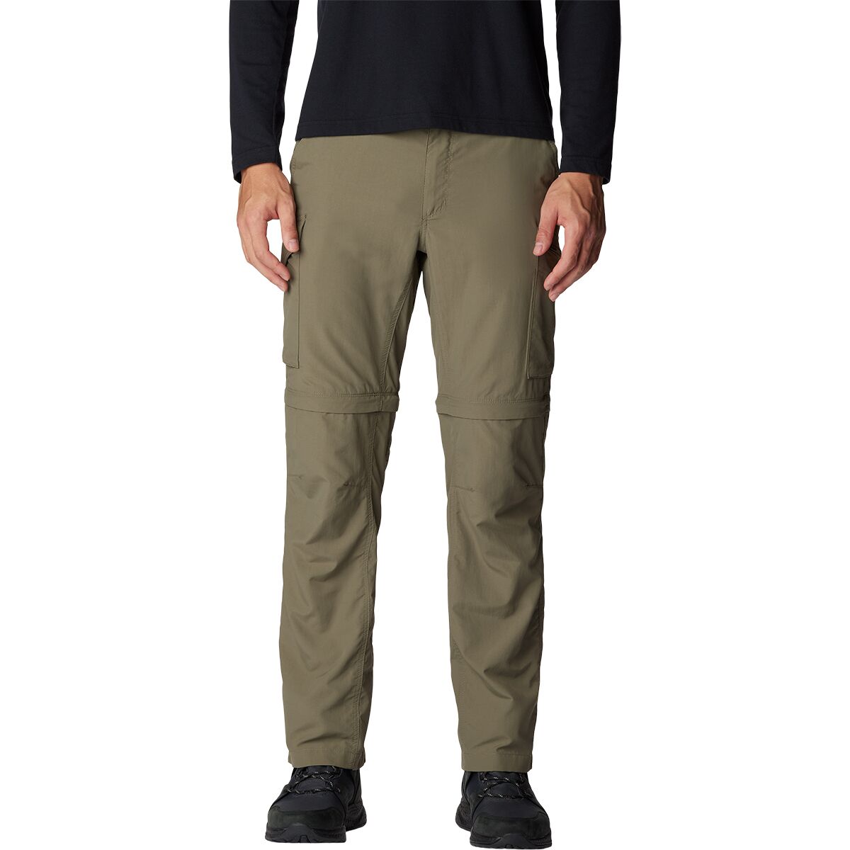 Image of Columbia Silver Ridge Convertible Pant - Men's Stone Green, 36x30