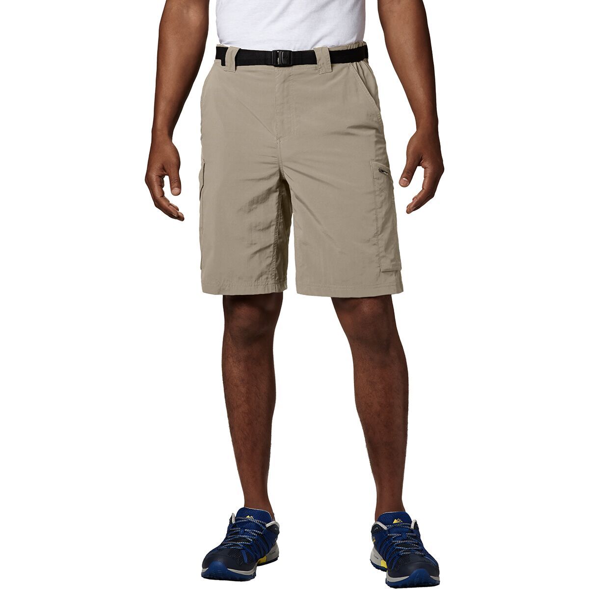 Image of Columbia Silver Ridge 10in Cargo Short - Men's Fossil, 30