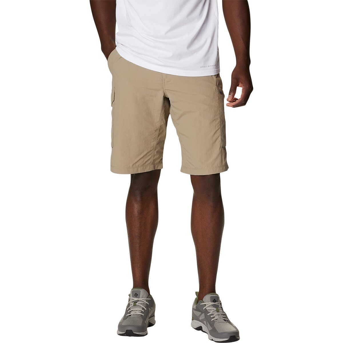 Image of Columbia Silver Ridge 10in Cargo Short - Men's Tusk, 38