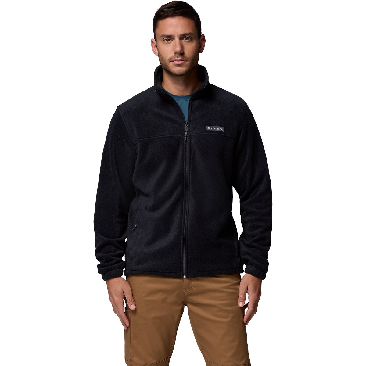 Image of Columbia Steens Mountain Full-Zip 2.0 Fleece Jacket - Men's Black, M