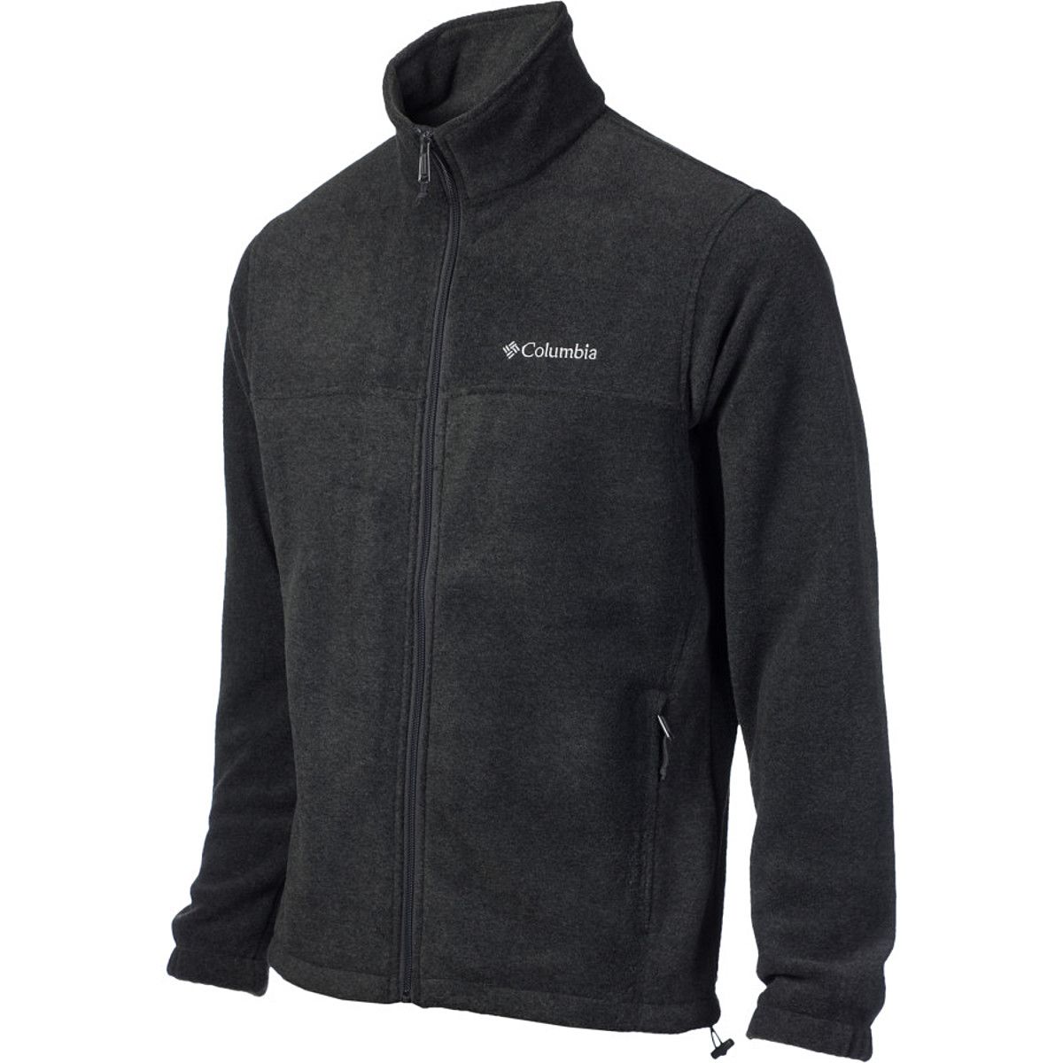 Image of Columbia Steens Mountain Full-Zip 2.0 Fleece Jacket - Men's Charcoal Heather, XXL