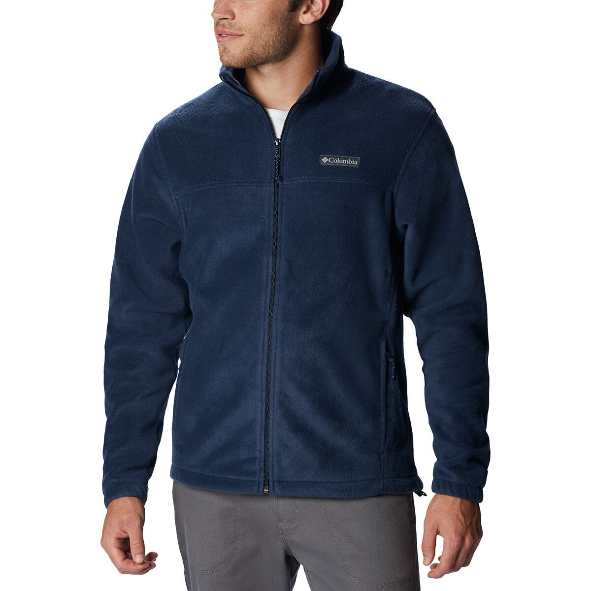 Image of Columbia Steens Mountain Full-Zip 2.0 Fleece Jacket - Men's Collegiate Navy, M