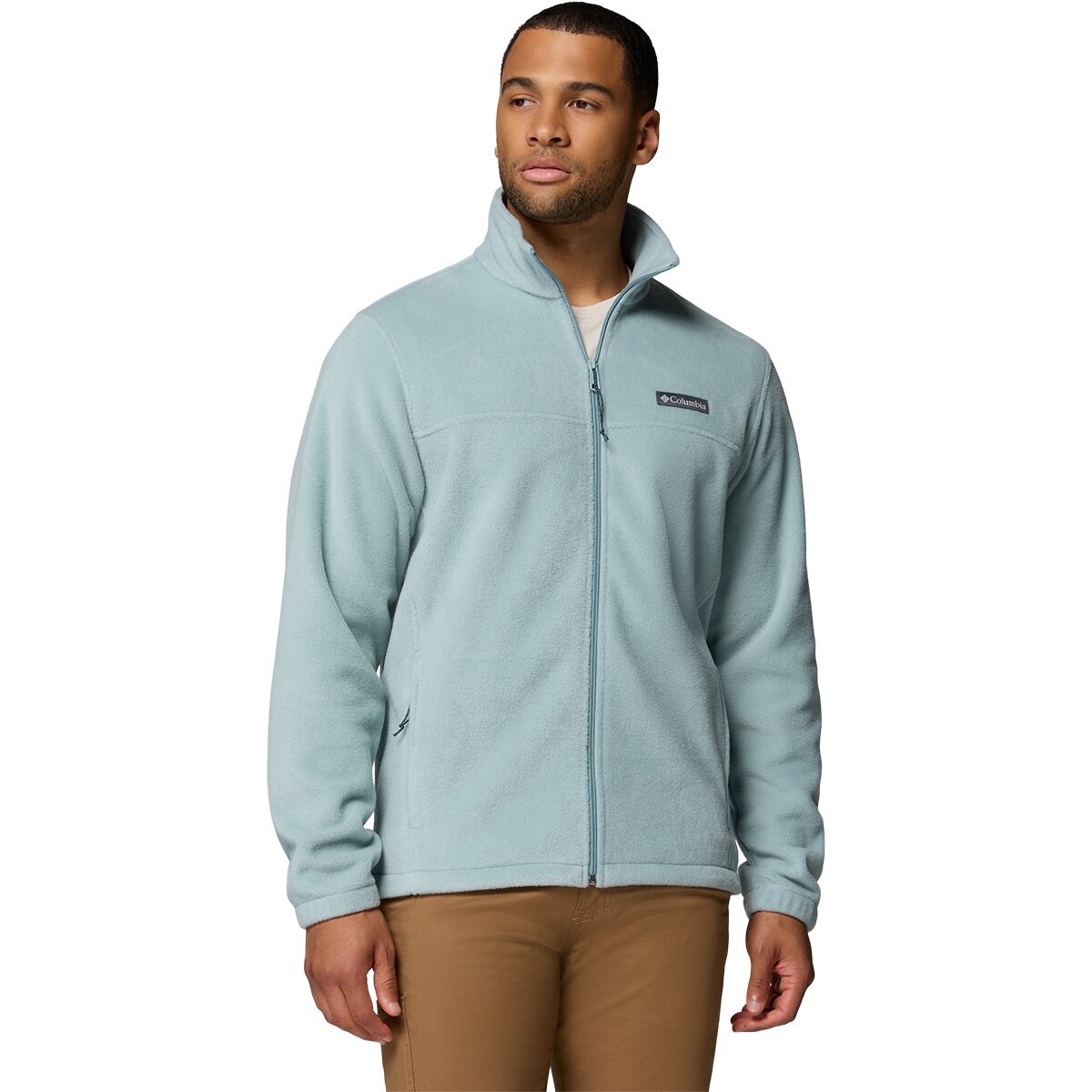 Image of Columbia Steens Mountain Full-Zip 2.0 Fleece Jacket - Men's Crushed Blue, XL