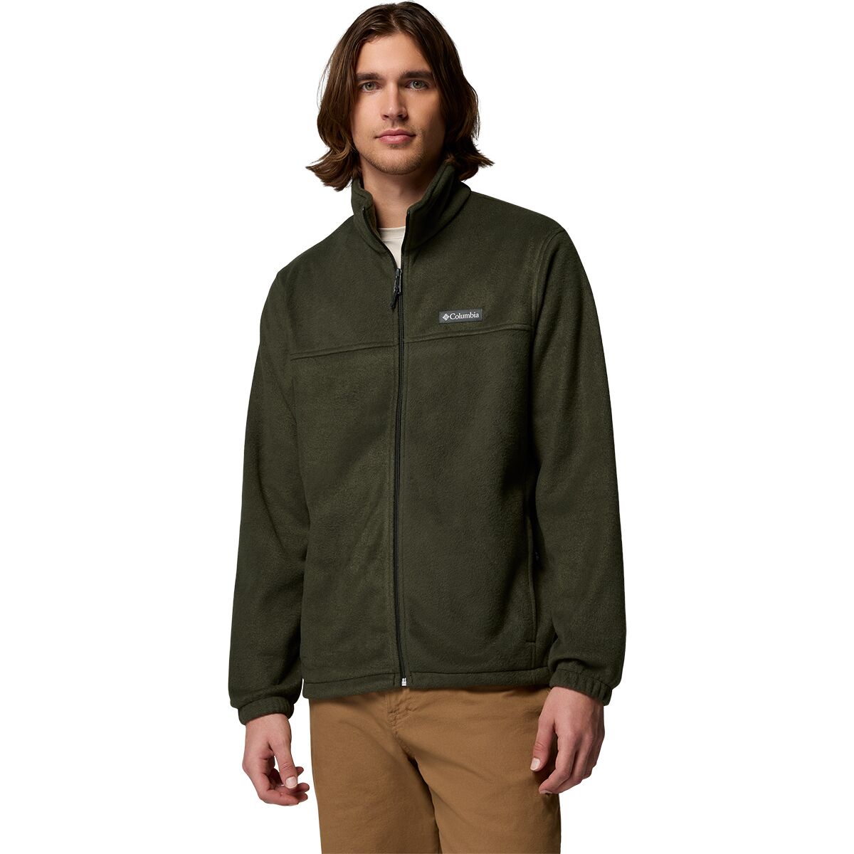Image of Columbia Steens Mountain Full-Zip 2.0 Fleece Jacket - Men's Greenscape, XL