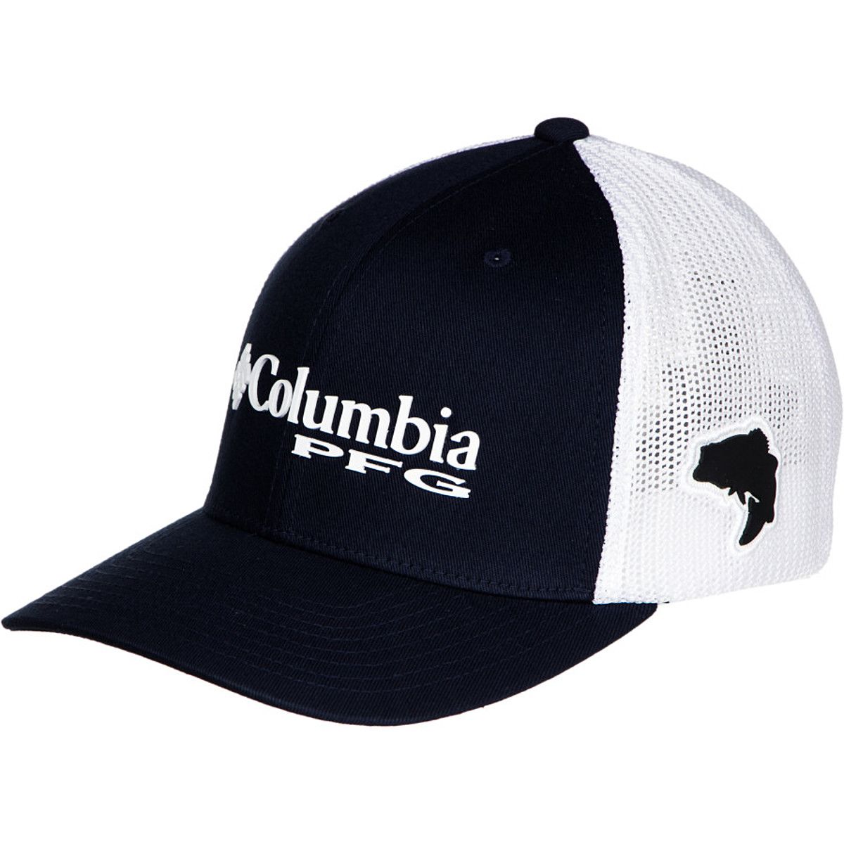 Image of Columbia PFG Mesh Trucker Hat - Men's Collegiate Navy, S/M