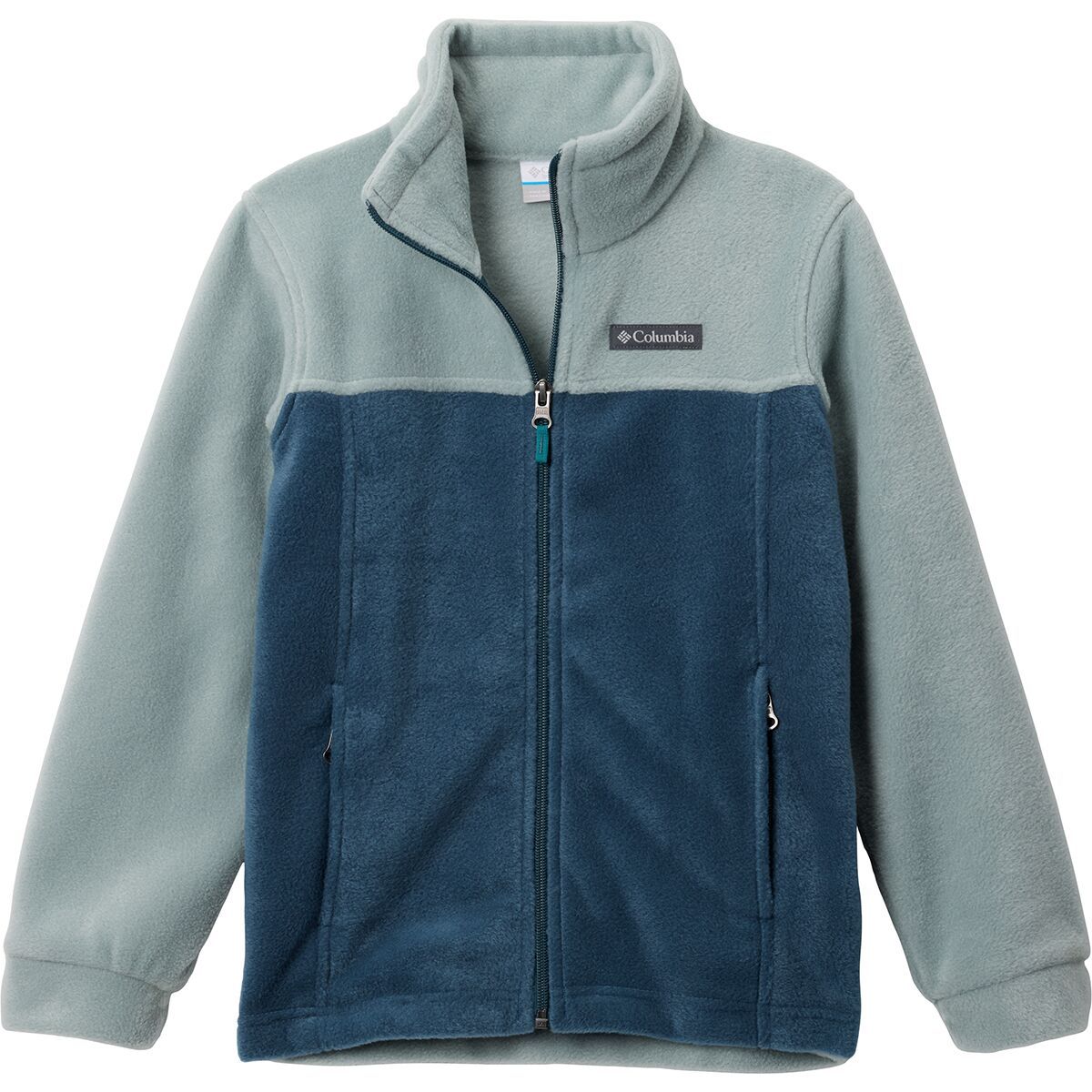 Image of Columbia Steens Mountain II Fleece Jacket - Boys' Crushed Blue/Everblue, XS