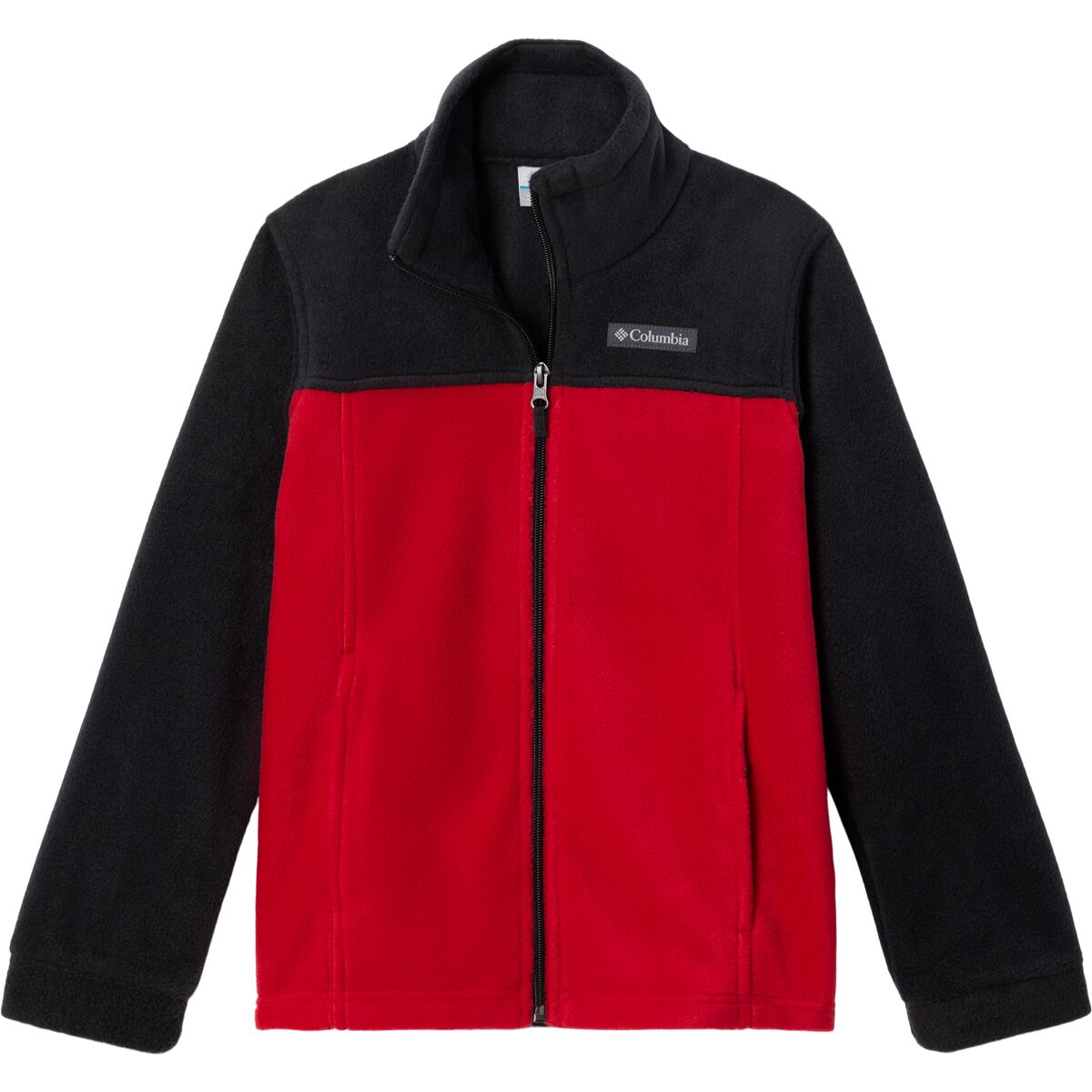 Image of Columbia Steens Mountain II Fleece Jacket - Boys' Mountain Red/Black, S