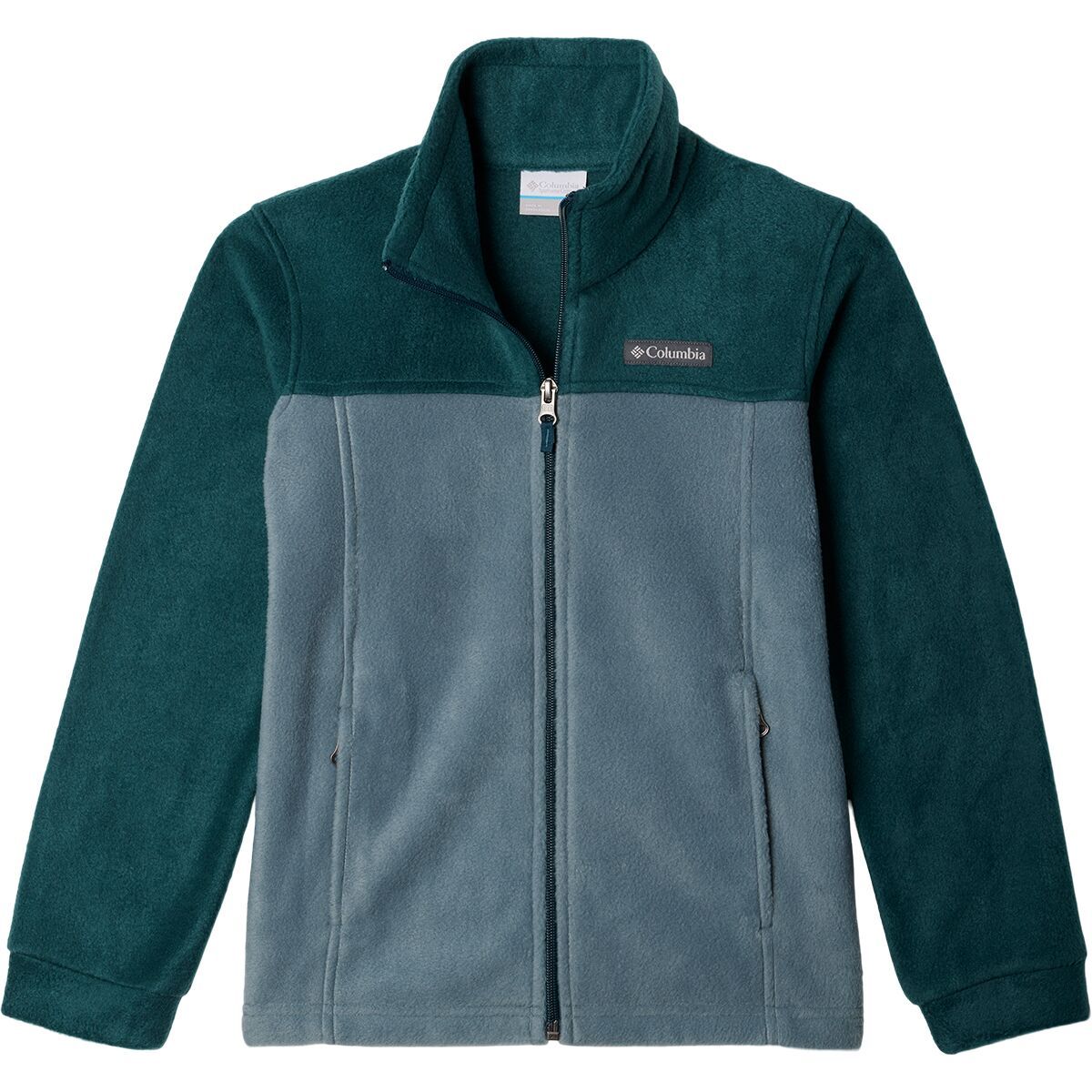Columbia Steens Mountain II Fleece Jacket - Boys' Night Wave/Metal, M