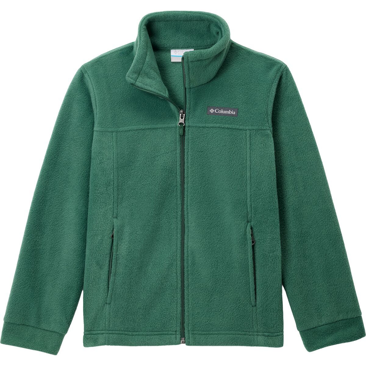 Image of Columbia Steens Mountain II Fleece Jacket - Boys' Rain Forest, L