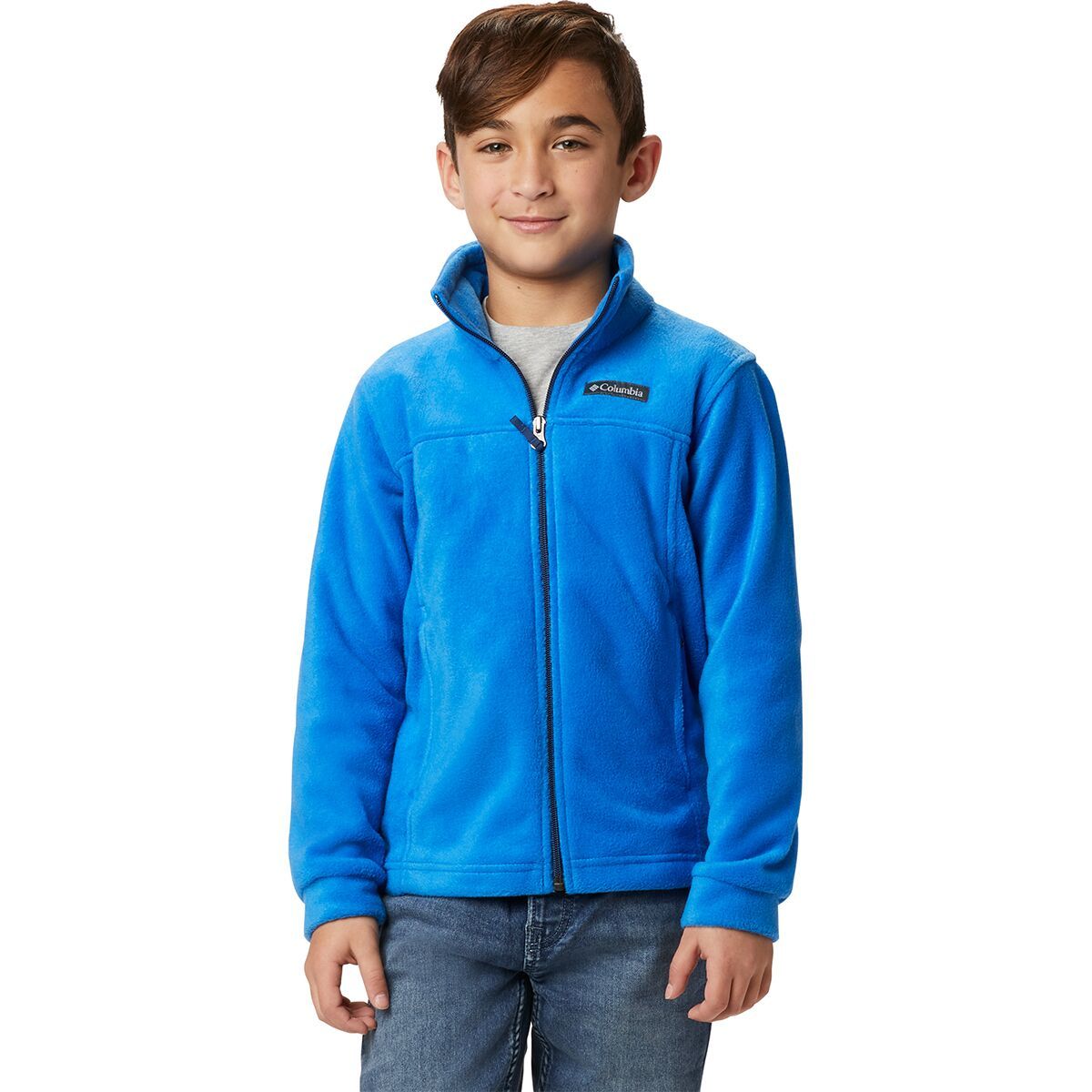 Columbia Steens Mountain II Fleece Jacket - Boys' Super Blue, XS