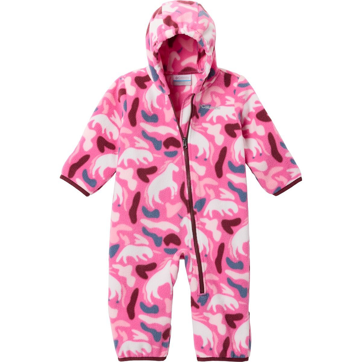 Image of Columbia Snowtop II Bunting - Infant Boys' Pink Ice Uniflauge, 12/18M