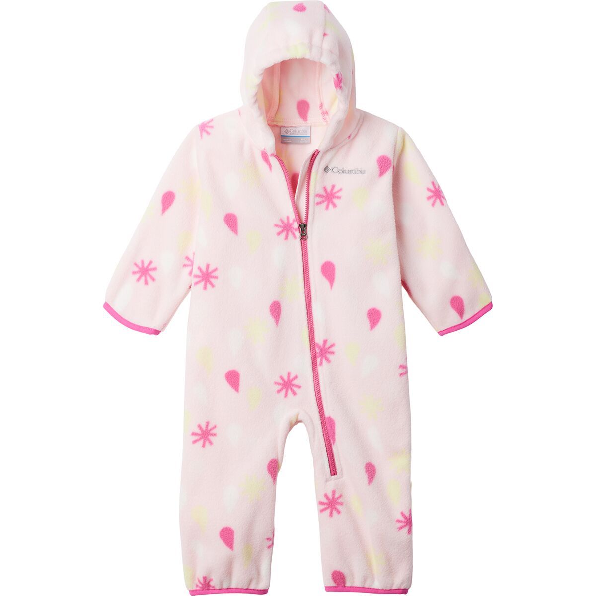 Columbia Snowtop II Bunting - Infant Boys' Satin Pink Sleet, 0/3M