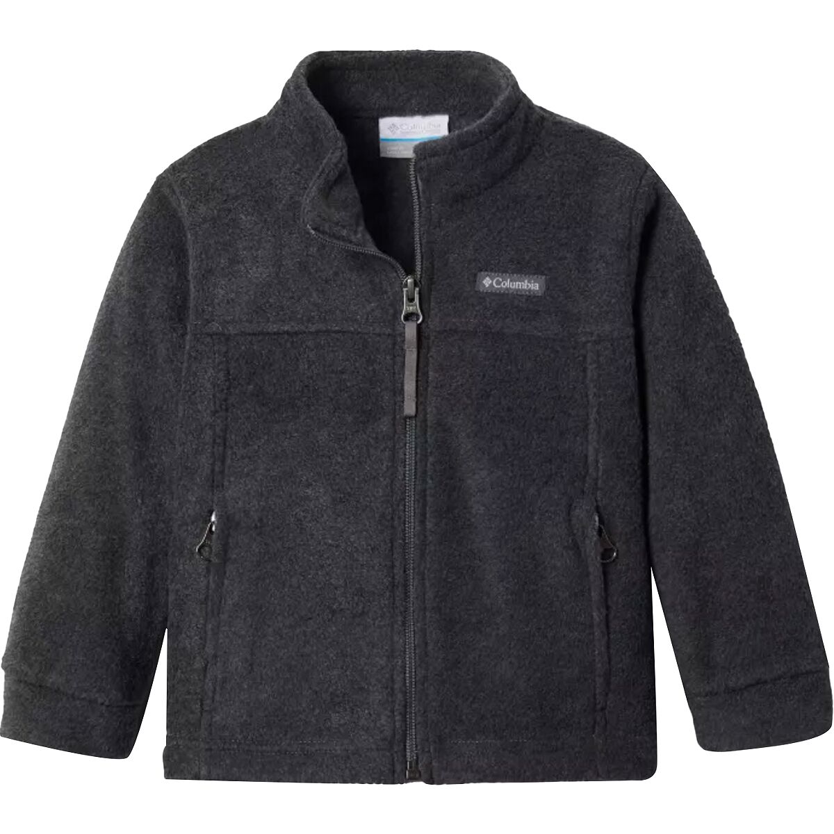 Image of Columbia Steens Mountain II Fleece Jacket - Toddler Boys' Charcoal Heather, 2T