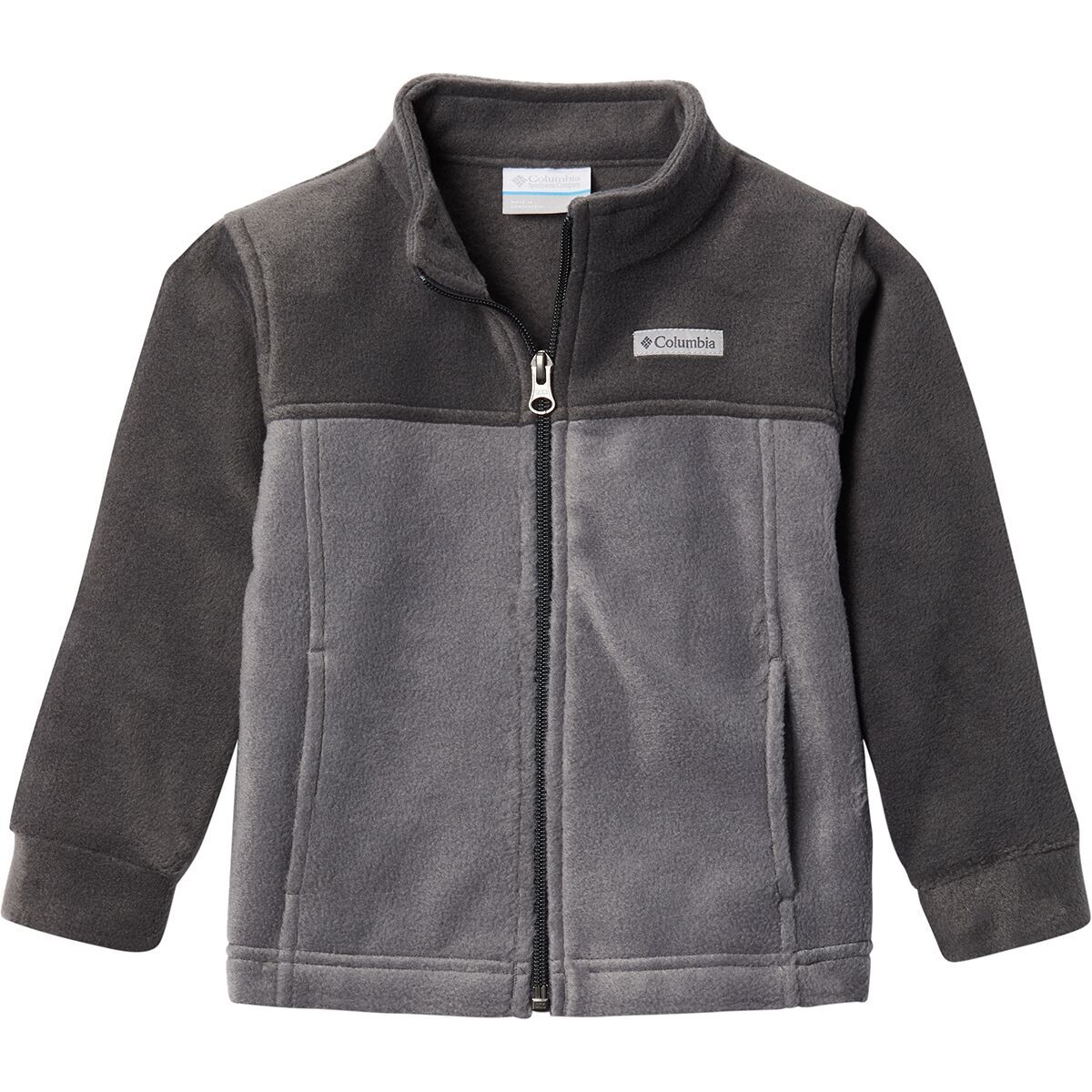 Columbia Steens Mountain II Fleece Jacket - Toddler Boys' City Grey/Shark, 4T
