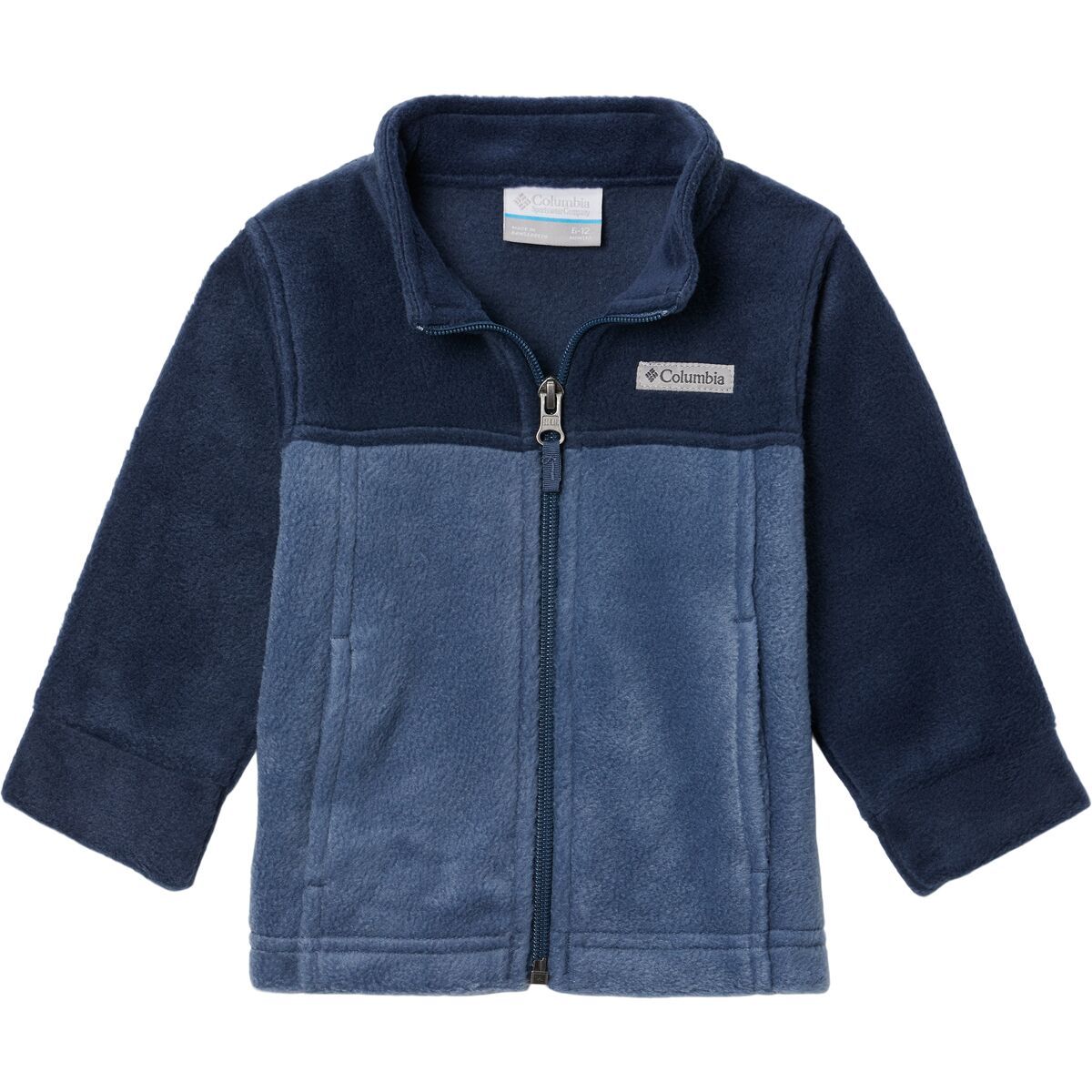 Columbia Steens Mountain II Fleece Jacket - Toddler Boys' Dark Mountain/Collegiate Navy, 4T