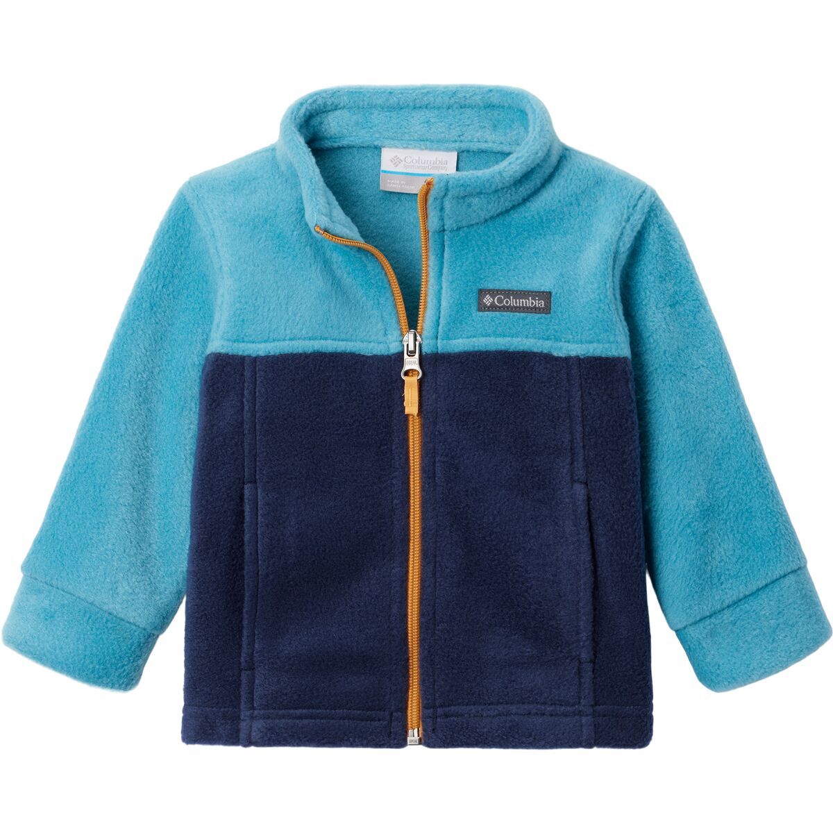 Columbia Steens Mountain II Fleece Jacket - Toddler Boys' Shasta/Collegiate Navy, 4T