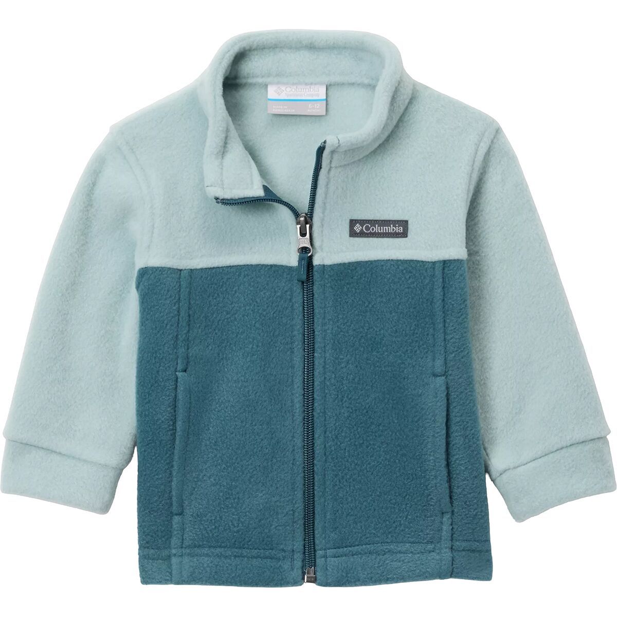 Image of Columbia Steens II Mountain Fleece Jacket - Infant Boys' Crushed Blue/Everblue, 6/12M