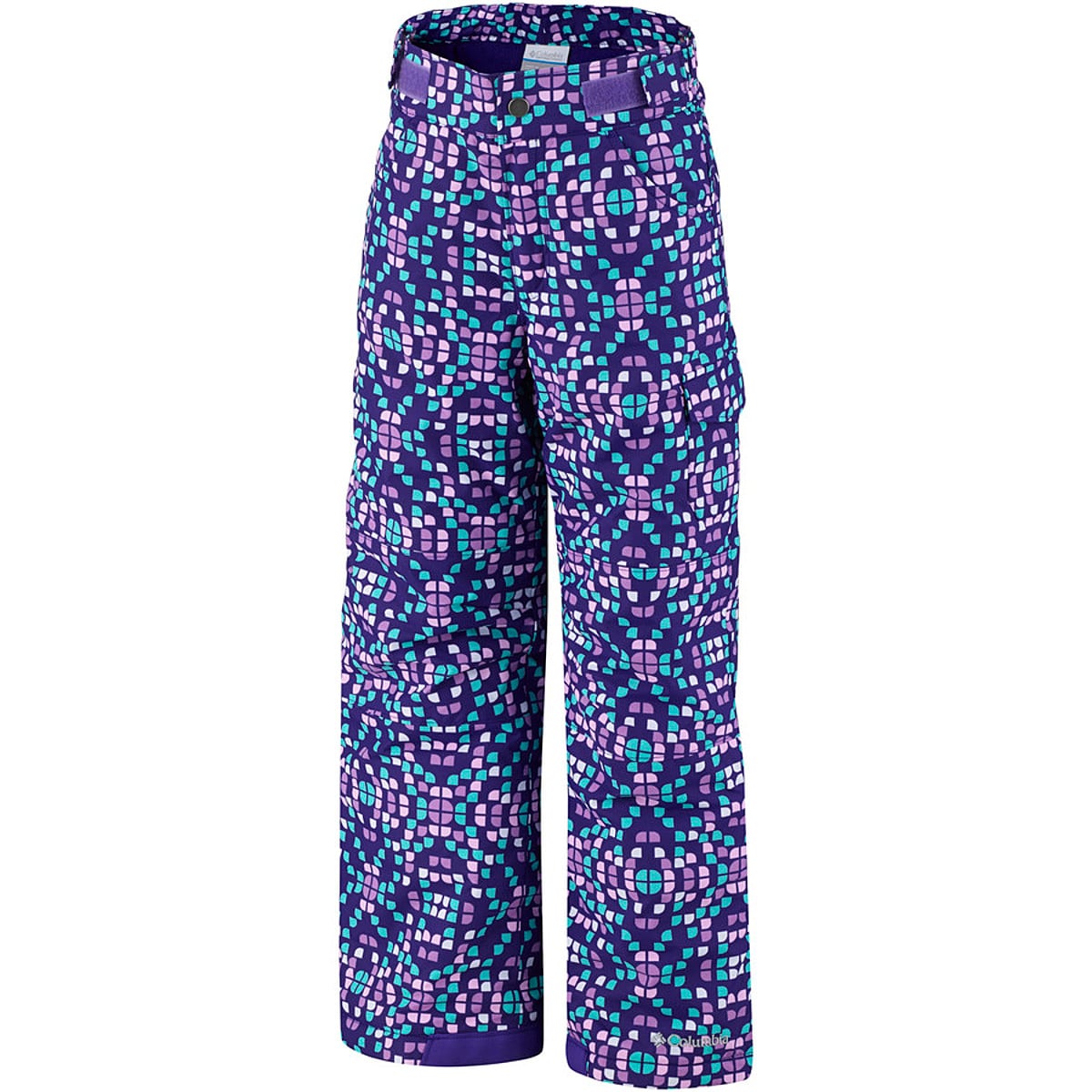 Columbia Starchaser Peak II Pant - Girls' Hyper Purple Print