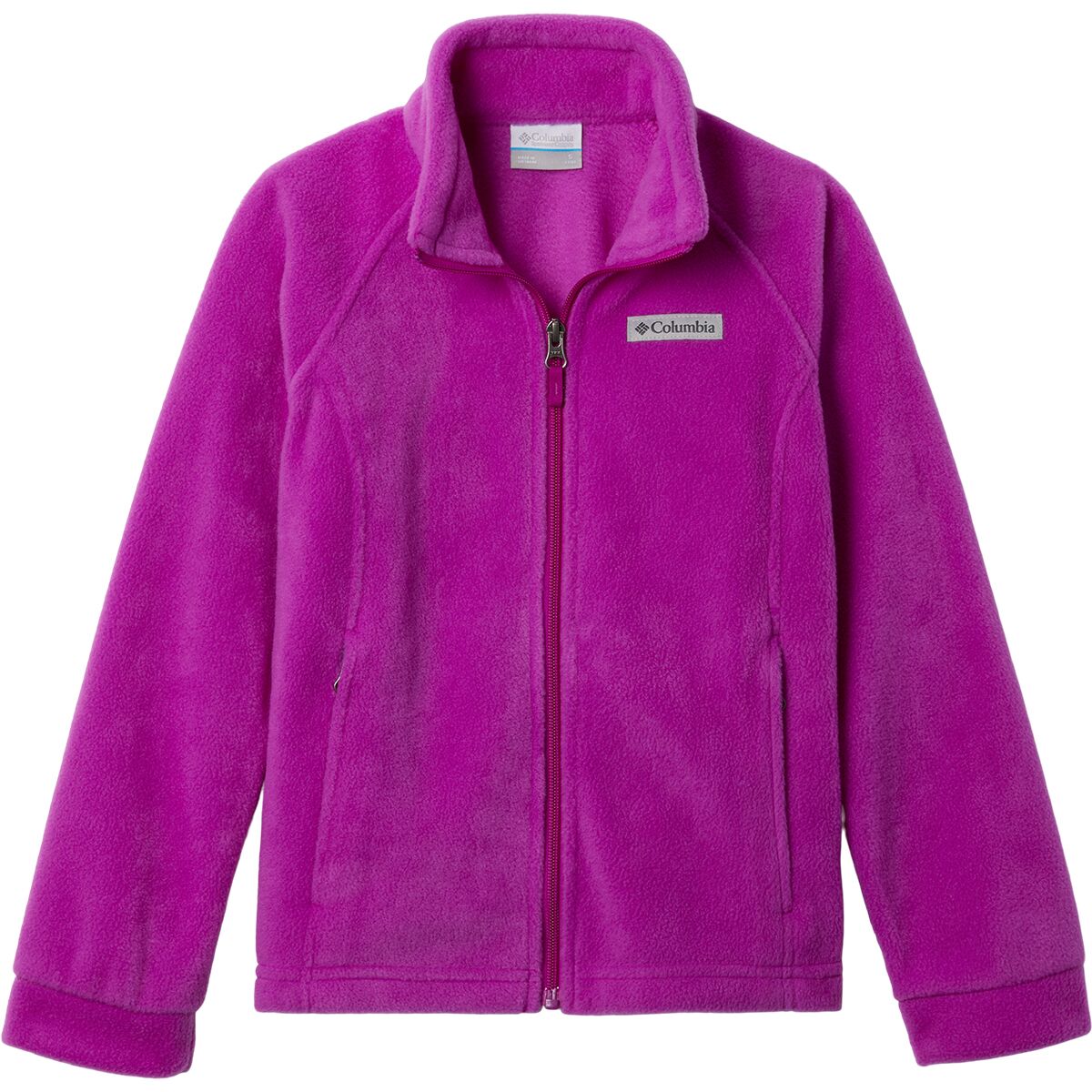 Image of Columbia Benton Springs Fleece Jacket - Girls' Bright Plum, L
