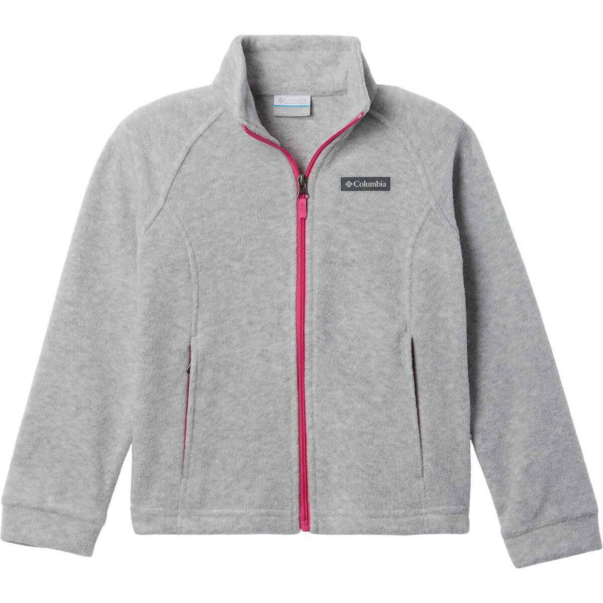 Columbia Benton Springs Fleece Jacket - Girls' Cirrus Grey, L
