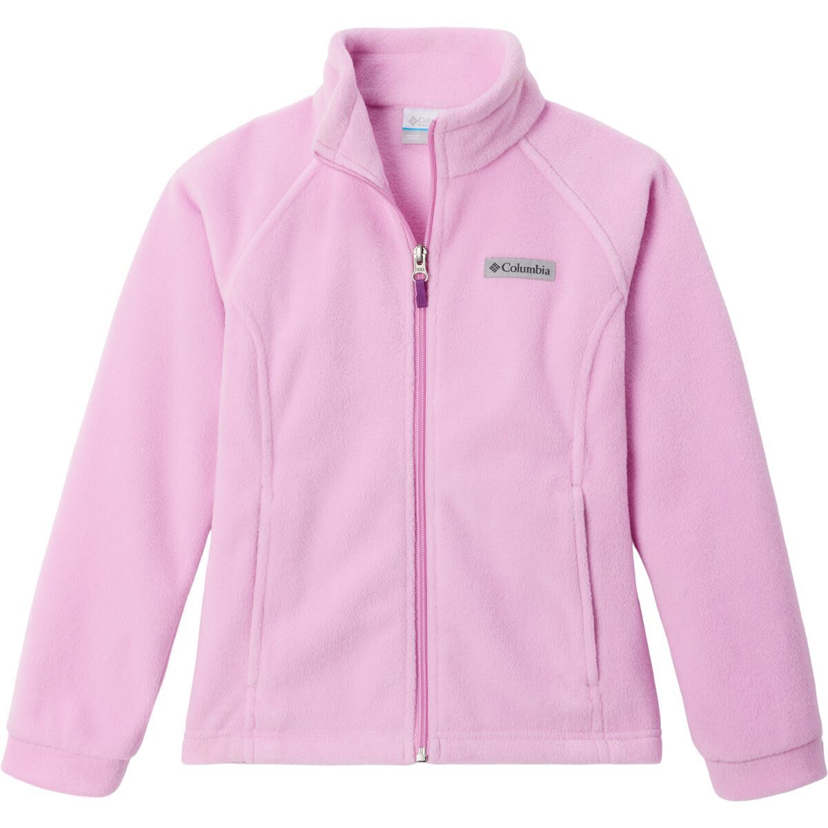 Columbia Benton Springs Fleece Jacket - Girls' Cosmos, S