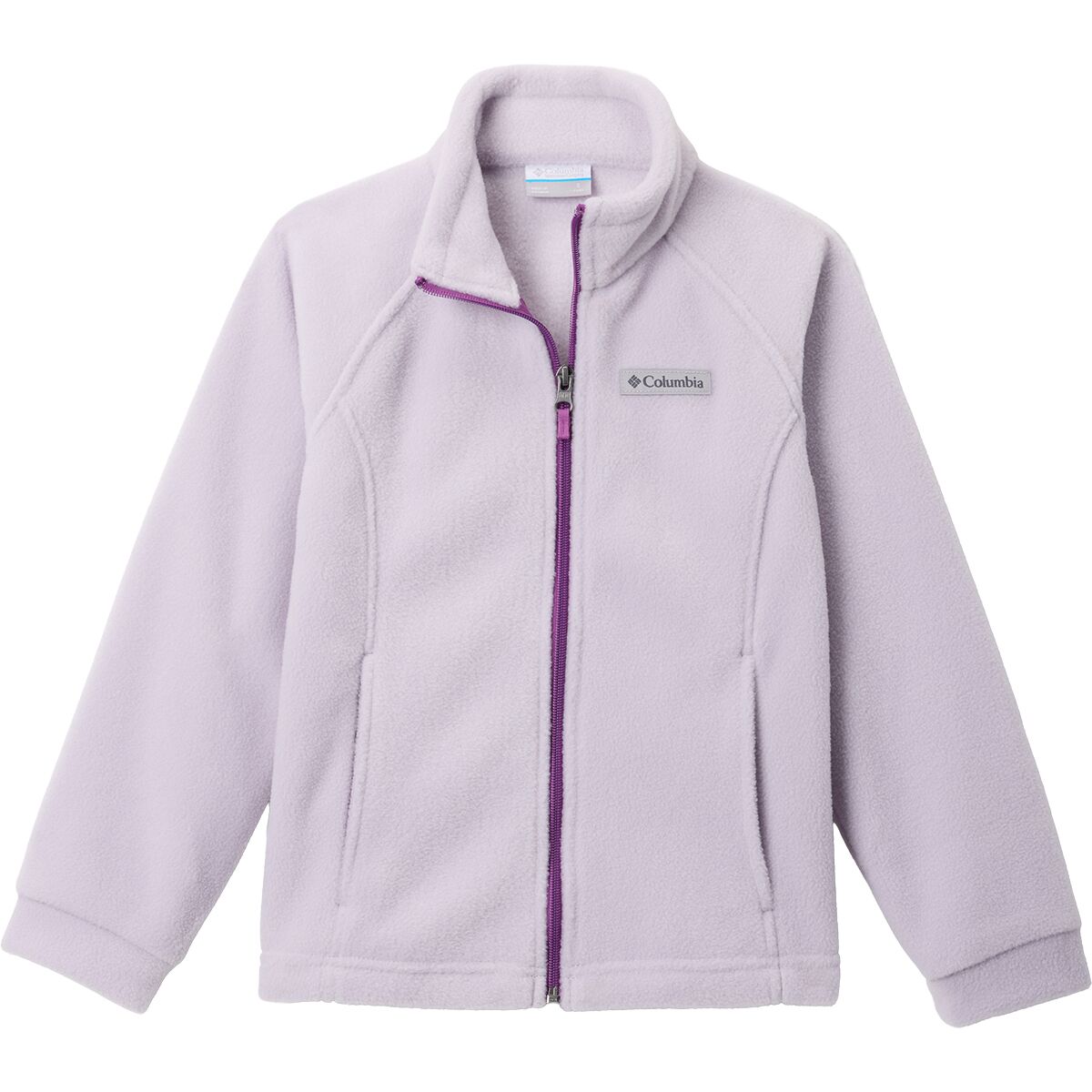 Image of Columbia Benton Springs Fleece Jacket - Girls' Lavender Pearl, S