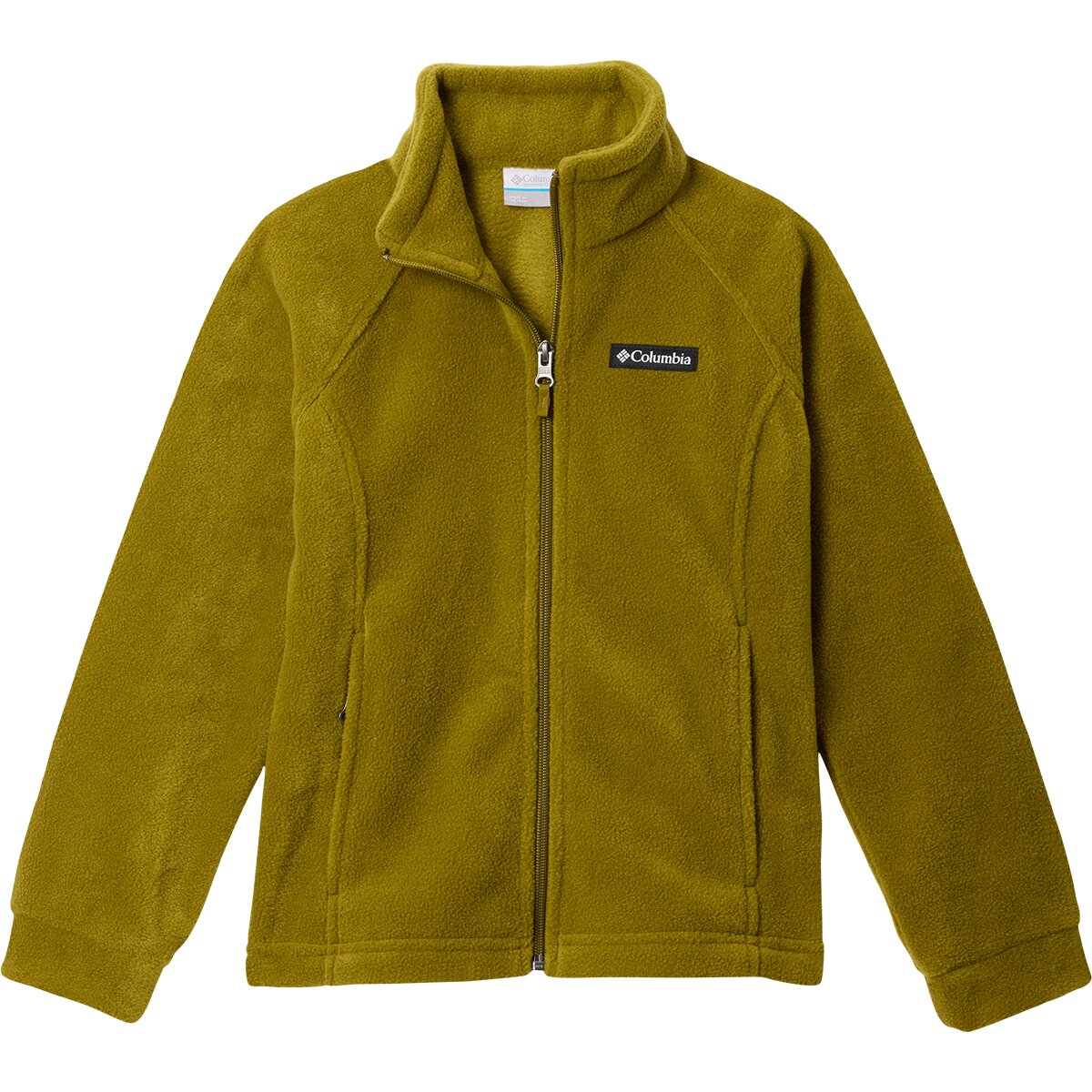 Image of Columbia Benton Springs Fleece Jacket - Girls' Mossy Green, XL