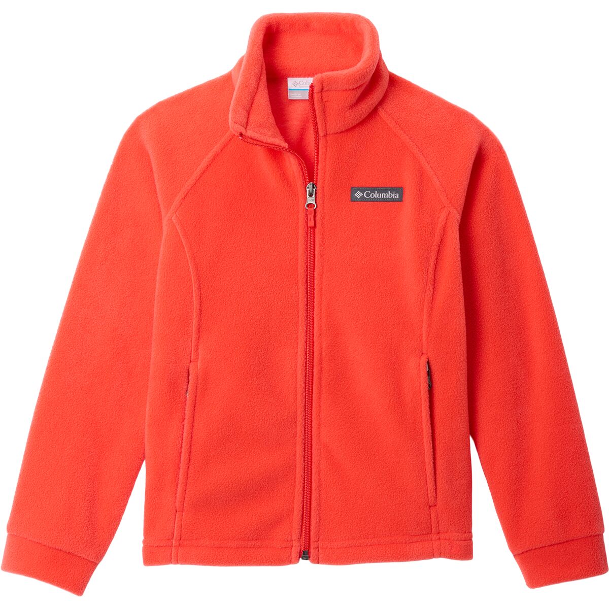 Image of Columbia Benton Springs Fleece Jacket - Girls' Poppy Red, S