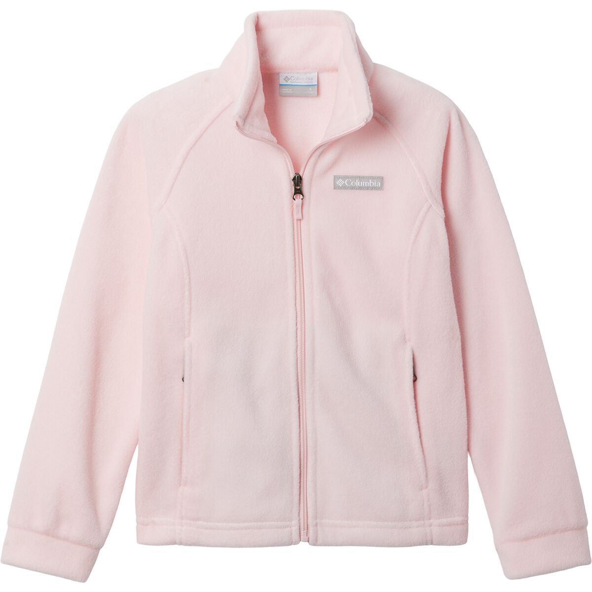 Image of Columbia Benton Springs Fleece Jacket - Girls' Satin Pink, XL