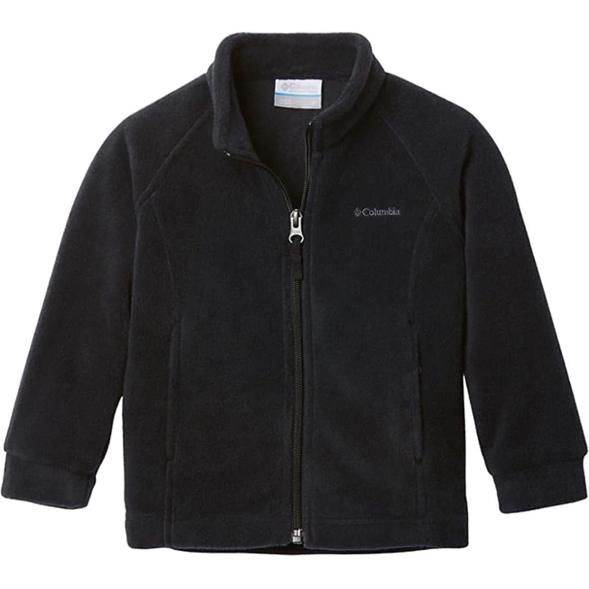 Image of Columbia Benton Springs Fleece Jacket - Toddler Girls' Black, 3T