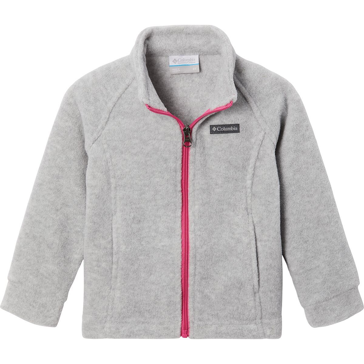 Columbia Benton Springs Fleece Jacket - Toddler Girls' Cirrus Grey, 2T