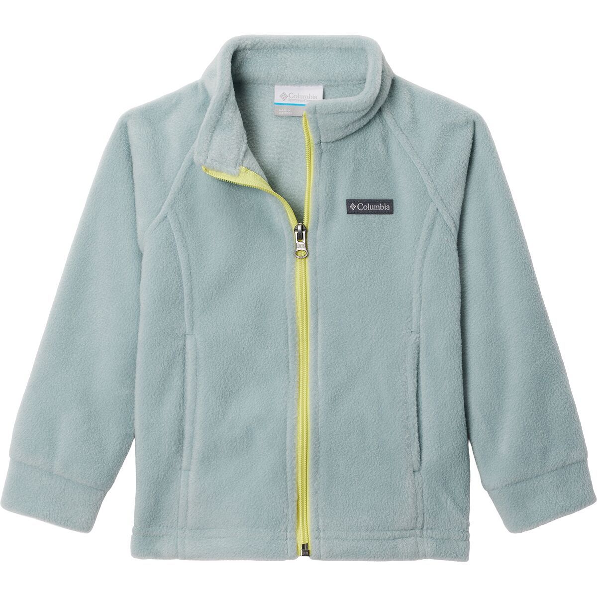 Image of Columbia Benton Springs Fleece Jacket - Toddler Girls' Crushed Blue, 3T