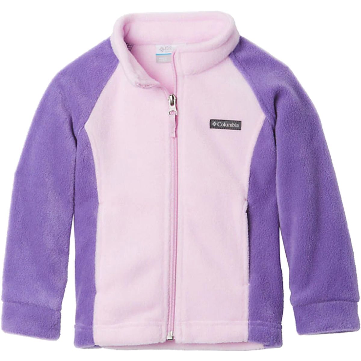 Columbia Benton Springs Fleece Jacket - Toddler Girls' Pink Clover/Grape Gum, 4T