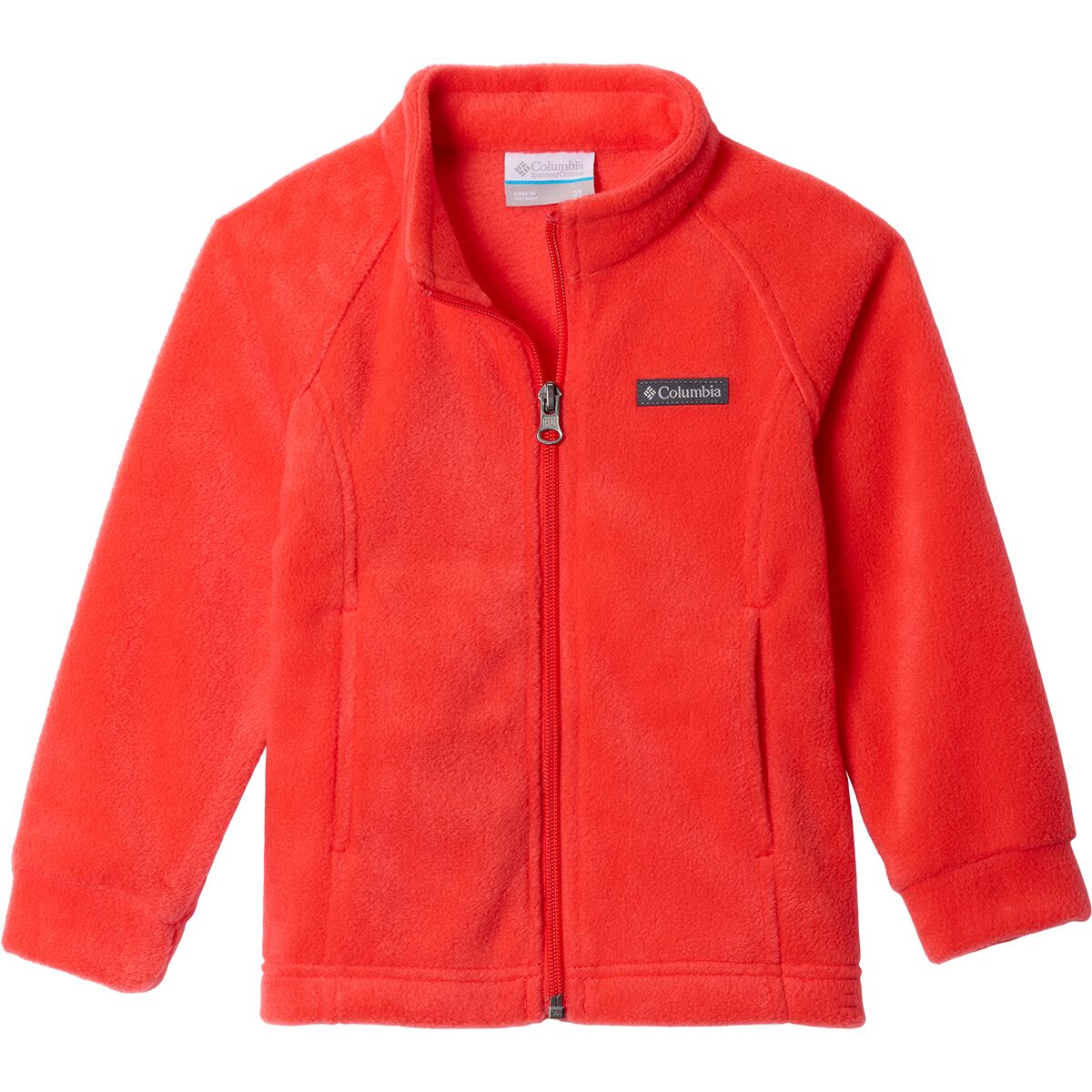 Image of Columbia Benton Springs Fleece Jacket - Toddler Girls' Poppy Red, 3T