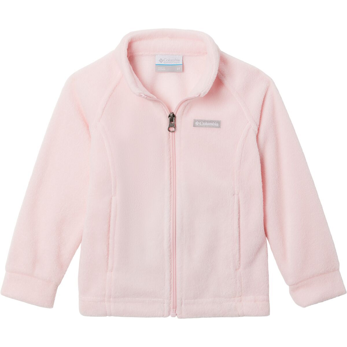 Image of Columbia Benton Springs Fleece Jacket - Toddler Girls' Satin Pink, 2T