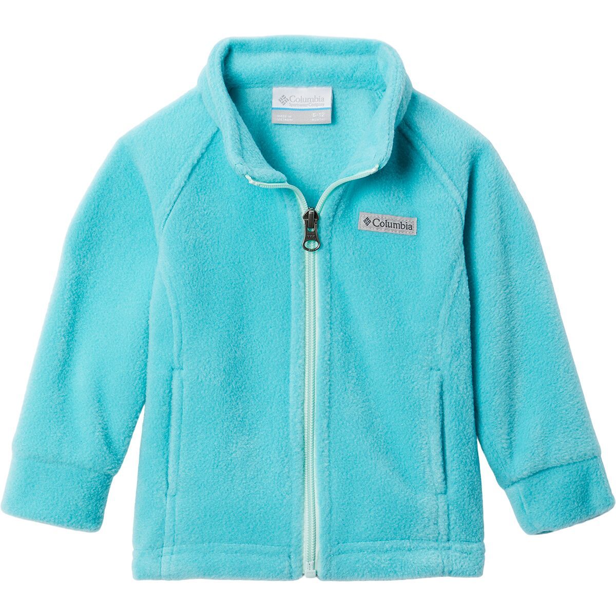 Image of Columbia Benton Springs Fleece Jacket - Infant Girls' Geyser, 3/6M