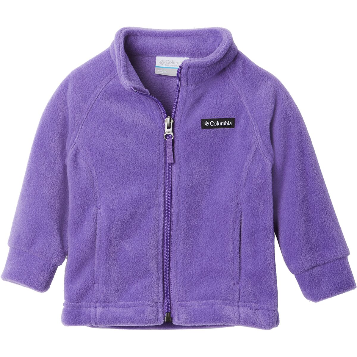 Image of Columbia Benton Springs Fleece Jacket - Infant Girls' Grape Gum, 18/24M