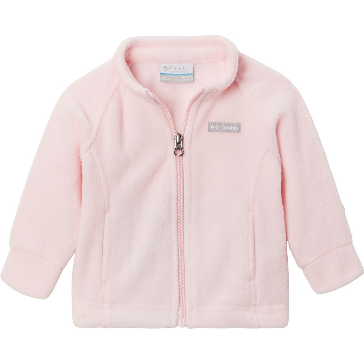 Image of Columbia Benton Springs Fleece Jacket - Infant Girls' Satin Pink, 3/6M