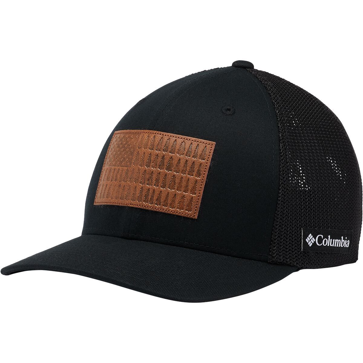 Image of Columbia Rugged Outdoor Mesh Hat Black/Tree Flag Patch, S/M