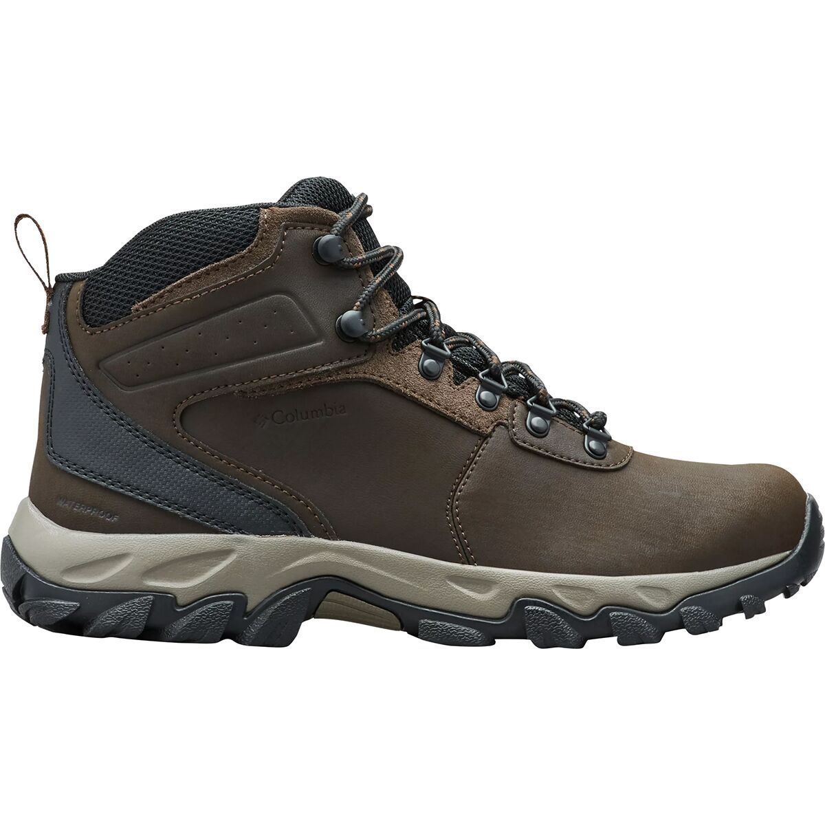 Image of Columbia Newton Ridge Plus II Waterproof Wide Hiking Boot - Men's Cordovan/Squash2, 9.0