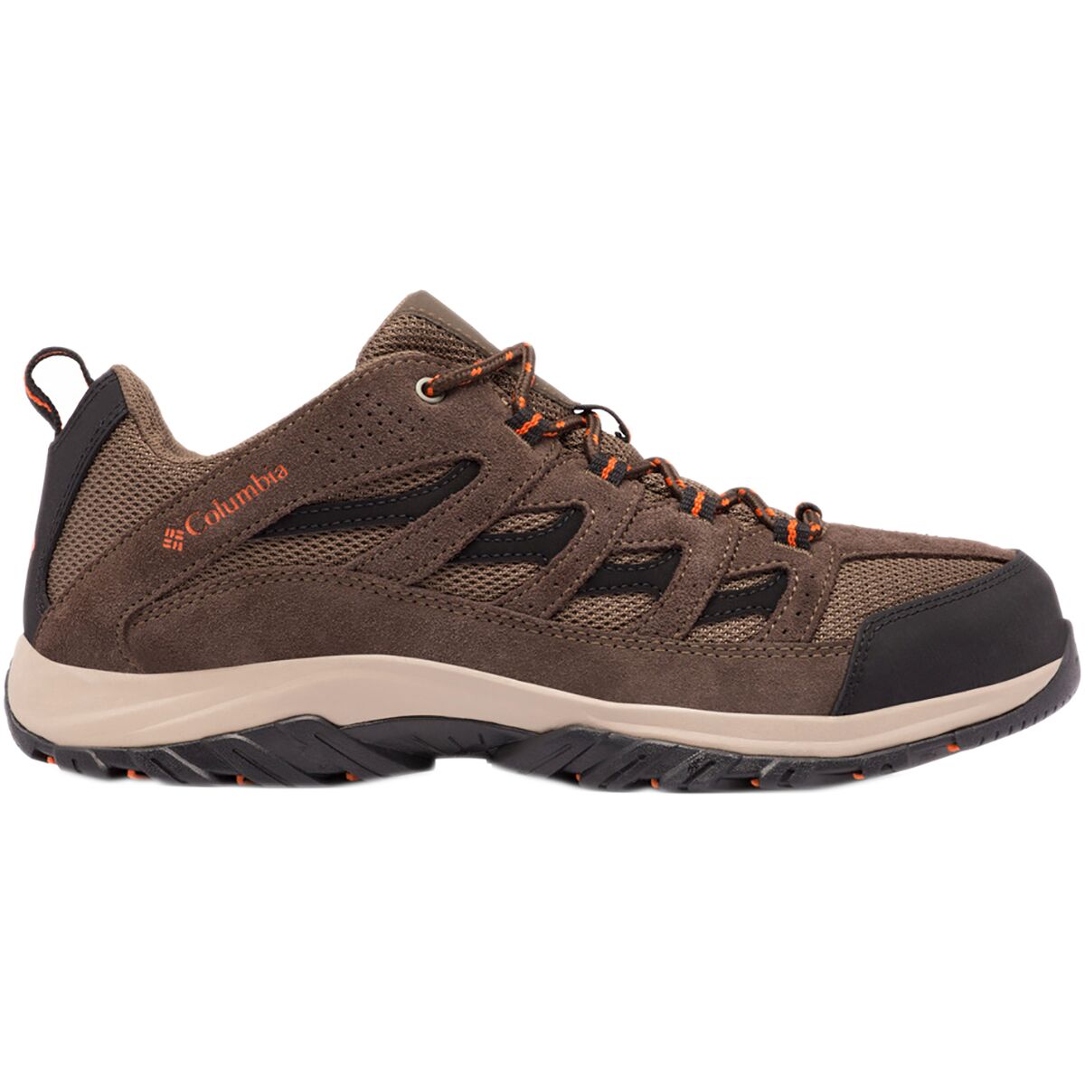 Image of Columbia Crestwood Hiking Shoe - Men's Camo Brown/Heatwave, 11.0